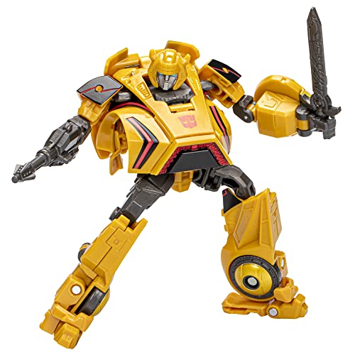 Transformers Studio Series Deluxe-Klasse 01 Transformers: Kampf um Cybertron Gamer Edition Bumblebee Action-Figur, 11 cm von Hasbro