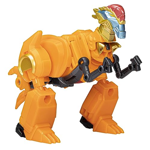 Transformers Toys EarthSpark Actionfigur Terran Jawbreaker Klasse Warrior 12,7 cm Roboter Spielzeug für Kinder ab 6 Jahren, F6730 von Transformers