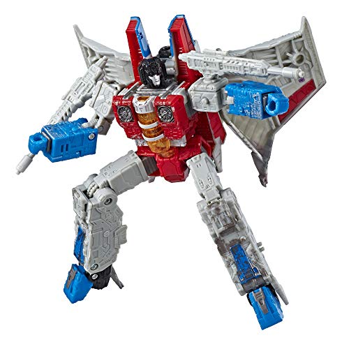 Transformers Toys Generations War for Cybertron Voyager Wfc-S24 Starscream Actionfigur – Siege Chapter – Erwachsene und Kinder ab 8 Jahren, 17,8 cm von Transformers