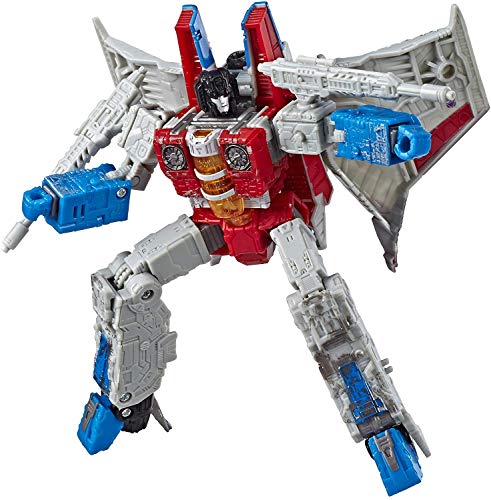 Transformers Toys Generations War for Cybertron Voyager Wfc-S24 Starscream Actionfigur – Siege Chapter – Erwachsene und Kinder ab 8 Jahren, 17,8 cm von Transformers