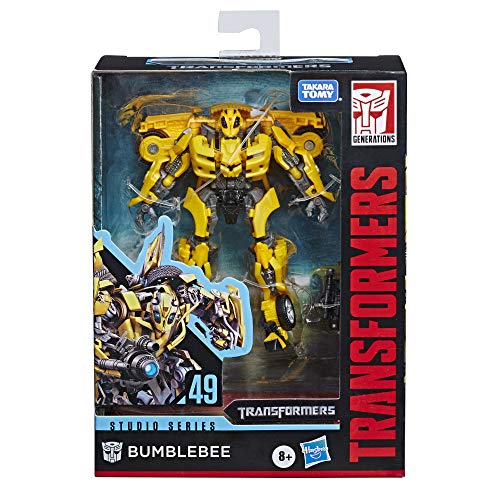 Transformers Toys Studio Series 49 Deluxe Class Movie 1 Bumblebee Action Figure - Kids Ages 8 & Up, 4.5" von Transformers