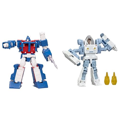 Transformers Toys Studio Series Commander-Klasse 86-21 Ultra Magnus Studio Series Core-Klasse Exo-Suit Spike Witwicky Action-Figur (8,5 cm) Kampf um Cybertron, ab 8 Jahren von Transformers