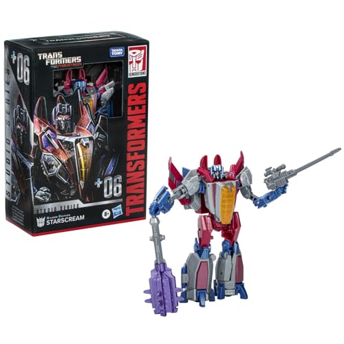 Transformers Toys Studio Series Voyager War for Cybertron 06 Gamer Edition Starscream, 16,5 cm Converting Actionfigur, ab 8 Jahren Transformers Toys Studio Series Voyager War for Cybertron 06 Gamer Edition Starscream, 16,5 cm Converting Actionfigur, ab 8 Jahren von Transformers