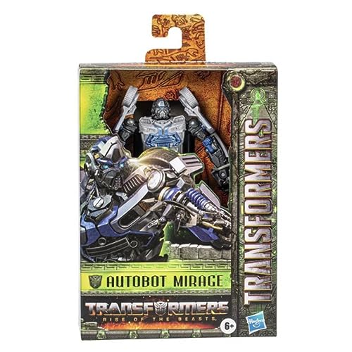 Transformers: Aufstieg der Bestien Deluxe-Klasse Autobot Mirage Action-Figur, 12,5 cm von Transformers