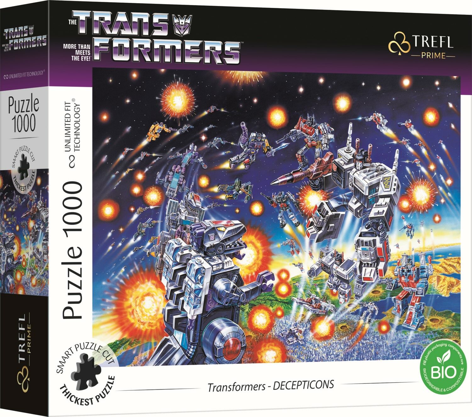 Trefl Prime UFT Transformers Decepticons Puzzle 1000 Teile von Transformers