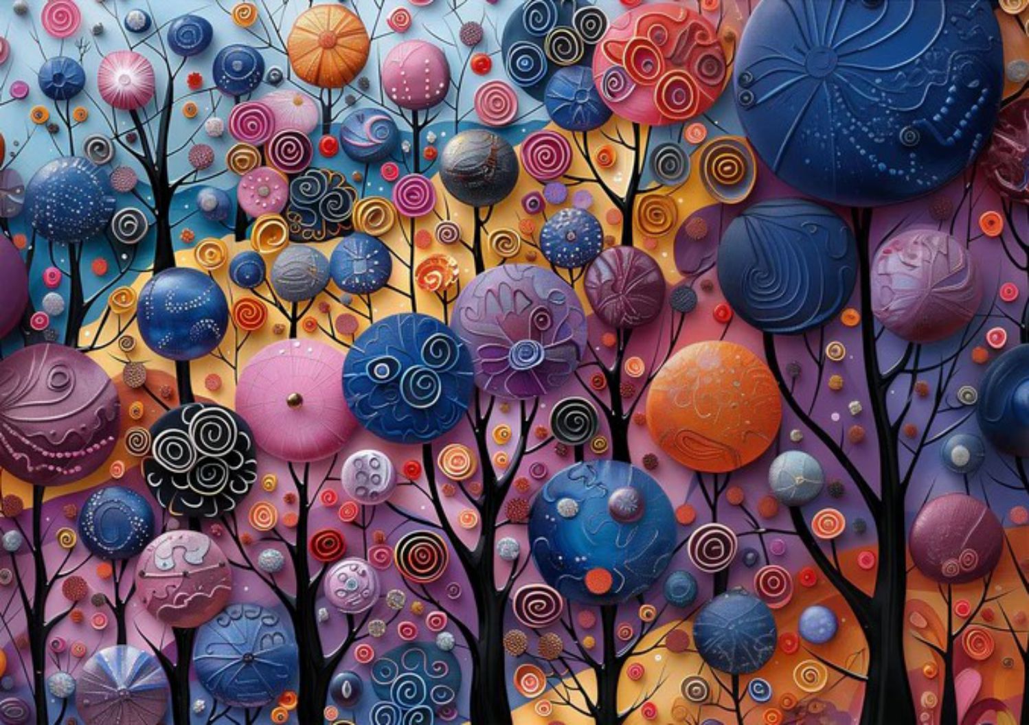 Travel Puzzles Mini-Puzzle (88 Teile) – Lollipop Grove - von Travel Puzzles