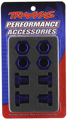 Traxxas 5353X Modellautoteile Splined Radnabe, blau von TRAXXAS