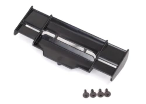TRAXXAS - Flügel Rustler 4X4 schwarz +Schrauben - TRX6721 von TRAXXAS