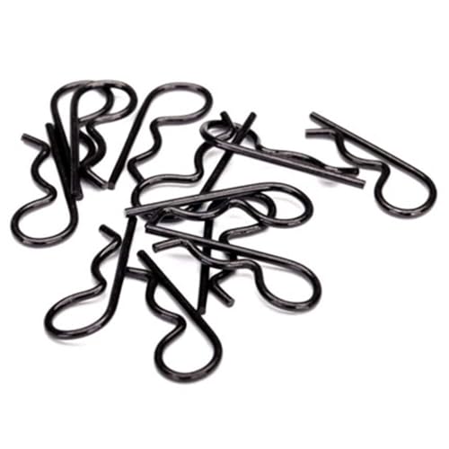 TRAXXAS - Karo-Clips Heavy Duty schwarz (12) - TRX3934A von TRAXXAS
