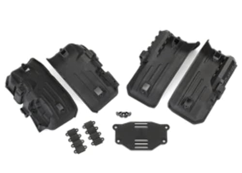 Traxxas Fender innen vo/hi (je 2) / Rock Light Covers (8)/ Akku-Plat von TRAXXAS