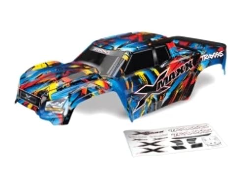 Traxxas Body, X-Maxx, Rock n' Roll (lackiert, Aufkleber) (mit Heckklappenschutz) von TRAXXAS