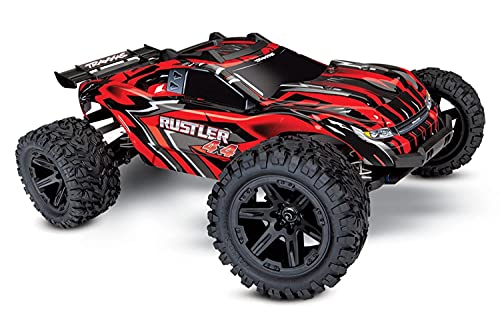 Traxxas Rustler 4x4 Brushed rot 1:10 RTR von TRAXXAS