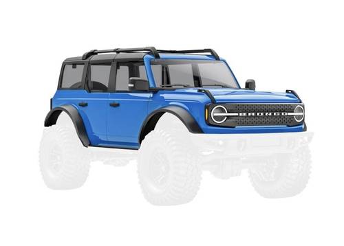 Traxxas TRX-9711-BLUE Crawler-Karosserie TRX-4M Bronco, blau von Traxxas