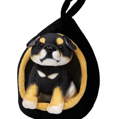 Kuscheltier Tiger Süßes Plüsch Tiger mit Haustierkorb Stofftier Weiches Plüschtier Plüsch Puppe Spielzeug Geburtstaggeschenk für Jungen und Mädchen (Ronawei) von Trayosin