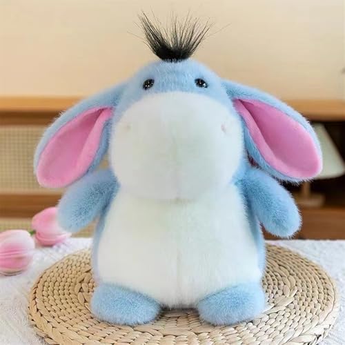 Trayosin Kuscheltier 25 cm Kuschelweiche Plüschtier für Mädchen, Jungen & Babys niedliches Plüschtier Stofftier zum Kuscheln und Spielen (Esel) von Trayosin