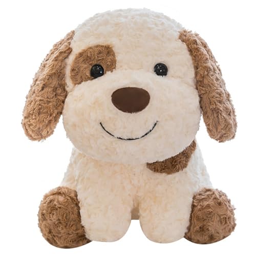 Trayosin Kuscheltier Hund super niedliches Plüsch Hund Stofftier Plüschtier Plushie PlüschPuppe Spielzeug Geschenke für Kinder Mädchen Jungen (25cm) von Trayosin