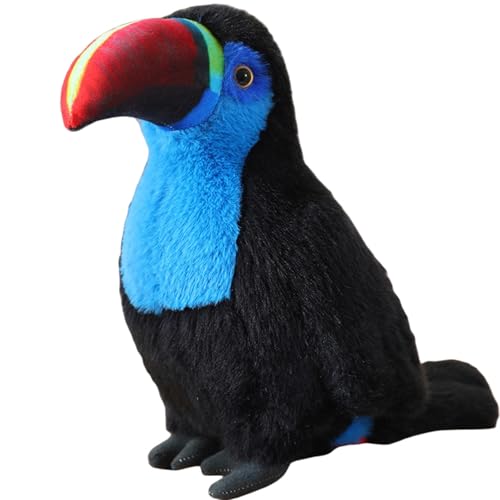 Trayosin Niedliches Kuscheltier Vogel Plüschtier Plüschpuppe, Süßes Plüsch Vogel Puppe Spielzeug Geburtstag Geschenke für Jungen und Mädchen (30cm,Blau) von Trayosin