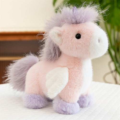 Trayosin Plüschtier Einhorn Kuscheltier 25/35cm Plüsch Einhorn Weiches Einhorn Kissen-Stofftier Süße Plüschtier für Kinder Mädchen Puppe Geschenk (25cm,Rosa) von Trayosin