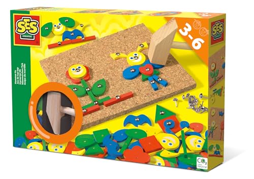 Ses Hamertje Tik Fantasie (00926), Kreatives Bastelset, für Kinder ab 3 Jahren von SES Creative