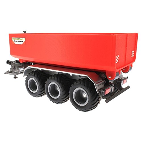 Mulden Container für Siku Control 32 Krampe Hakenlift (6786) (Rot) von Treckerheld