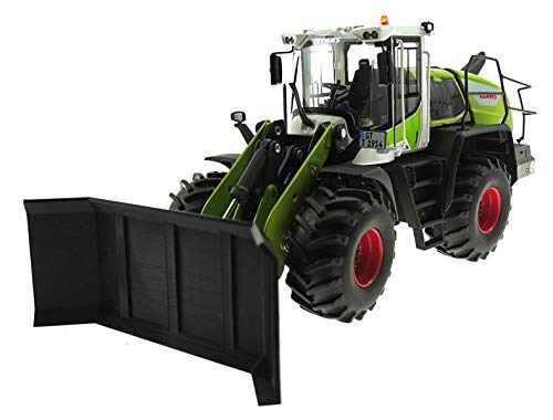 Räum- und Schiebeschild Jumbo für Wiking Radlader Claas Torion (7833) 1:32 von Treckerheld