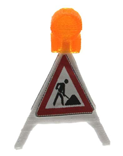 Treckerheld Modellbau Faltdreieck mit Lampe - 1:32 (Baustelle) von Treckerheld