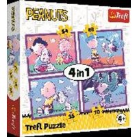 4 in 1 Puzzle 35, 48, 54, 70 Teile – Peanuts 4 in 1 Puzzle 35, 48, 54, 70 Teile – Peanuts von Trefl S.A.
