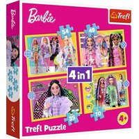 4 in 1 Puzzle - Barbie 4 in 1 Puzzle - Barbie von Trefl S.A.