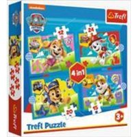 4 in 1 Puzzle - PAW Patrol 4 in 1 Puzzle - PAW Patrol von Trefl S.A.