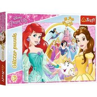 Disney Arielle die Meerjungfrau Glitterpuzzle, Bella und Arielle (Kinderpuzzle) von Trefl S.A.