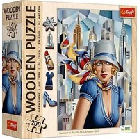 Holz Puzzle 200 - Sommer in der Stadt / Catherine Abel Holz Puzzle 200 - Sommer in der Stadt / Catherine Abel von Trefl S.A.