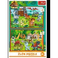 Puzzle 2 x 24 – Jurassic World Puzzle 2 x 24 – Jurassic World von Trefl S.A.