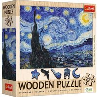 Holz Puzzle 200 - Die Sternennacht / Vincent van Gogh von Trefl SA