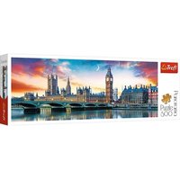 Puzzles - "500 Panorama" - Big Ben und Palast of Westminster, London Puzzles - "500 Panorama" - Big Ben und Palast of Westminster, London von Trefl SA
