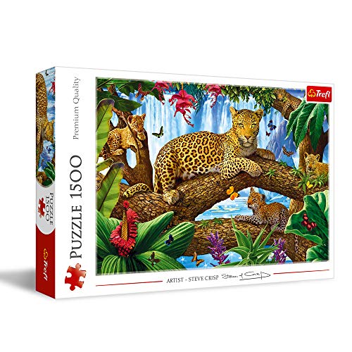Trefl, Puzzle, Erholung unter Bäumen, 1500 Teile, Premium Quality, für Erwachsene und Kinder ab 12 Jahren von Trefl