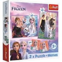 2 in 1 Puzzles + Memo Disney Frozen 2 2 in 1 Puzzles + Memo Disney Frozen 2 von Trefl