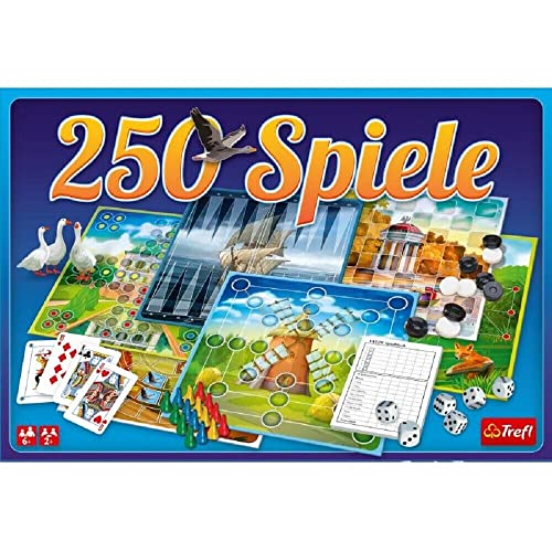 250 Spiele (Spielesammlung) von Trefl