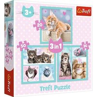 3 in 1 Puzzle - Katzen 3 in 1 Puzzle - Katzen von Trefl