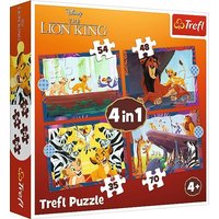 4 in 1 Puzzle - Der König der Löwen 4 in 1 Puzzle - Der König der Löwen von Trefl