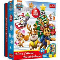 Adventskalender 24 Minipuzzle a 24 Teile Paw Patrol von Trefl S.A.