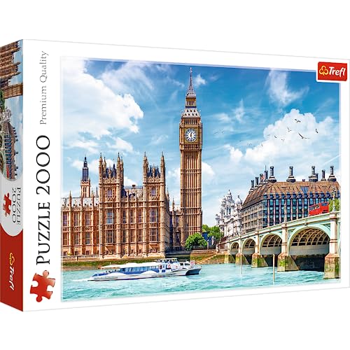 Big Ben, London (Puzzle): Panoramapuzzle von Trefl