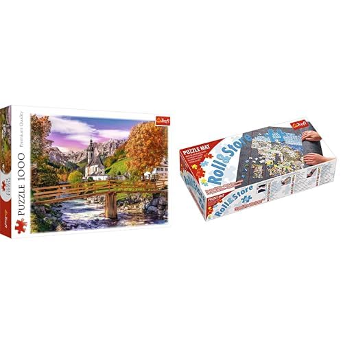 Bundle Trefl Herbstliches Bayern 1000 Teile+ Trefl 500-3000 Puzzlematten von Trefl