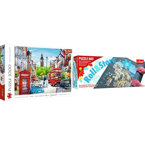 Bundle Trefl Puzzle Straße in London, Großbritannien 1000 Teile + Puzzlematten 500-3000 Bundle Trefl Puzzle Straße in London, Großbritannien 1000 Teile + Puzzlematten 500-3000 von Trefl