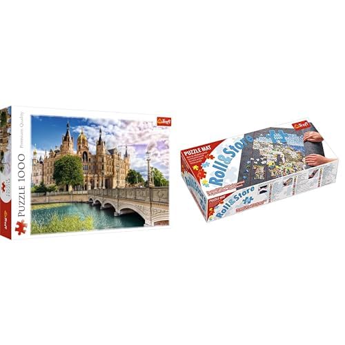 Bundle Trefl Schloss auf der Insel 1000 Teile + Puzzlematten von Trefl