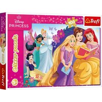 Glitter Puzzle 100 - Princess von Trefl