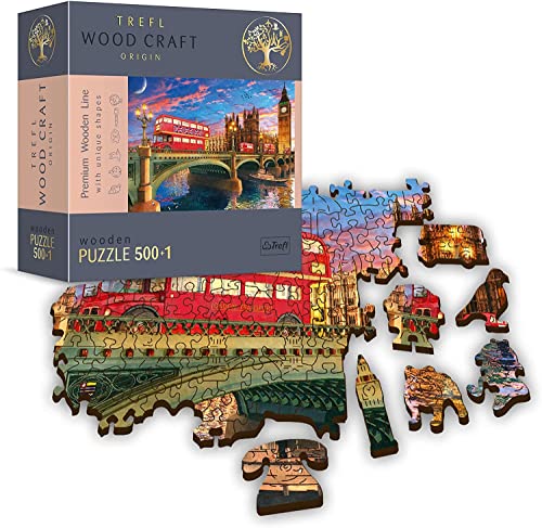 Holz Puzzle (500+1 Teile) - Westminster, London von Trefl