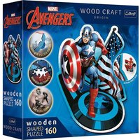 Holz Puzzle 160 Marvel Avengers - Captain America von Trefl