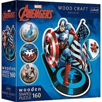 Holz Puzzle 160 Marvel Avengers - Captain America von Trefl S.A.