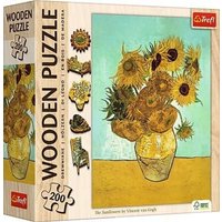 Holz Puzzle 200 - Sonnenblumen - Vincent van Gogh von Trefl S.A.