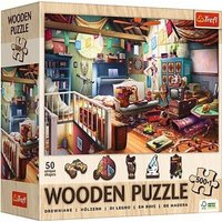 Holz Puzzle 500+1 - Schätze auf dem Dachboden von Trefl